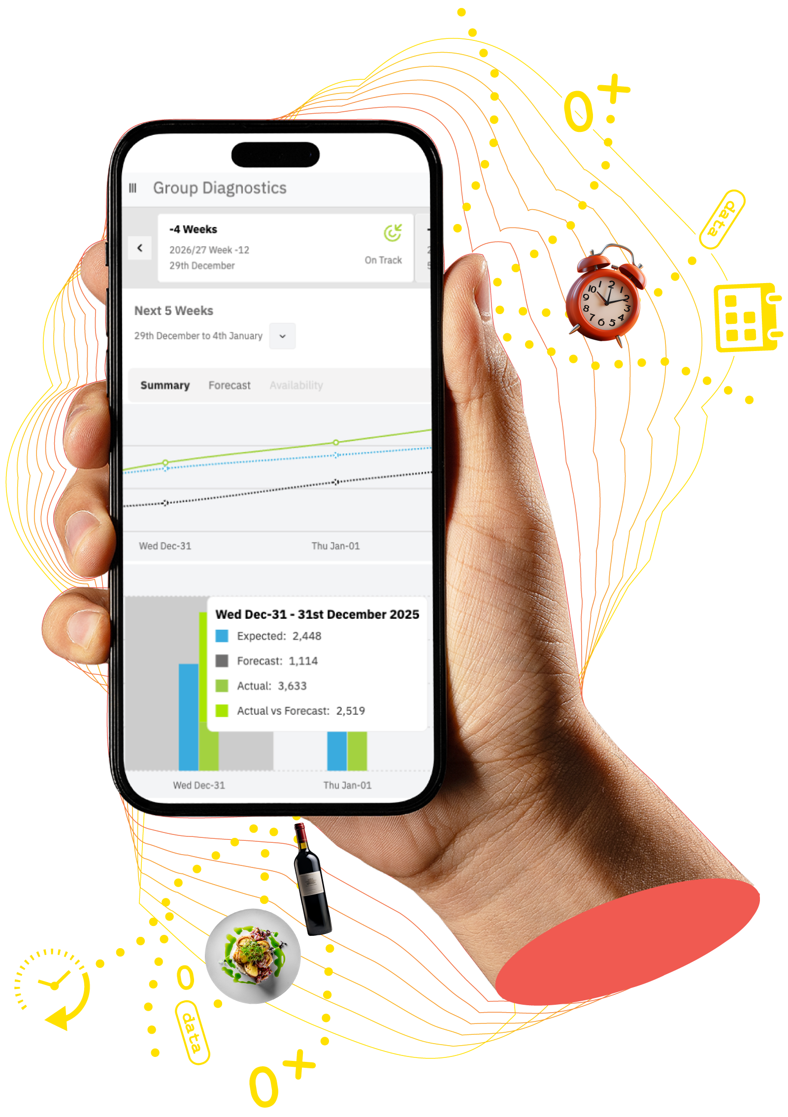 Distil Diagnostics Mobile Covers Historical Data Screenshot